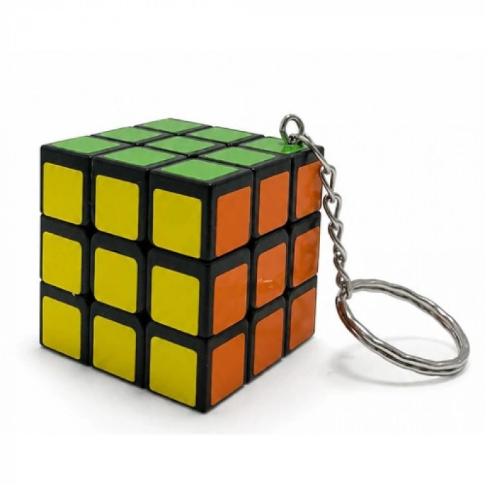 Zeka Küpü Anahtarlık - Mini Rubik Küpü Taşınabilir Oyuncak