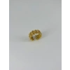14 K Gold Kaplama Dorika Yüzük