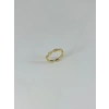 14 K Gold Kaplama Zirkon Taşlı Yüzük