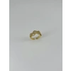 14 K Gold Kaplama Zirkon Taşlı Yüzük