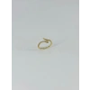 14 K Gold Kaplama Zirkon Taşlı Yüzük