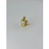 14 K Gold Kaplama Zirkon Taşlı Yüzük