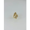 14 K Gold Kaplama Zirkon Taşlı Yüzük