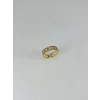 14 K Gold Kaplama Zirkon Taşlı Yüzük