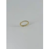 14 K Gold Kaplama Zirkon Taşlı Yüzük