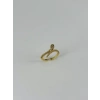 14 K Gold Kaplama Zirkon Taşlı Yüzük