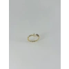 14 K Gold Kaplama Zirkon Taşlı Yüzük