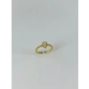 14 K Gold Kaplama Zirkon Taşlı Yüzük