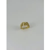 14 K Gold Kaplamalı Yüzük