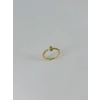 14 K Gold Zirkon Taşlı Yüzük