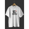 15 Temmuza Özel Tasarım Baskılı T-shirt - Beyaz