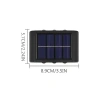 2li Solar Duvar Aydınlatması (6 LED, Gün Işığı)