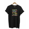 24 Kasım Öğretmenler Günü Baskılı T-shirt - Siyah