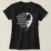 24 Kasım Öğretmenler Günü Temalı Baskılı Bisiklet Yaka T-shirt - Siyah