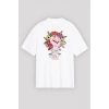 8 Mart Dünya Kadınlar Günü İçin Tişört Özel Baskılı T-shirt - Beyaz