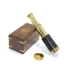 Ahşap Kutulu Pirinç Dürbün