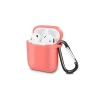 Apple Airpods 2 (2.nesil) Sert Silikon Kılıf - Fuşya