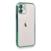 Apple İphone 11 Kılıf Razer Lensli Silikon - Yeşil