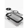 Apple İphone 11 Kılıf Teleskop Lens Magsafe Silikon Kapak - Siyah