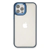 Apple İphone 12 Pro Max Kılıf Dora Kapak - Mavi