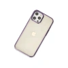 Apple İphone 12 Pro Max Kılıf Element Silikon - Mor