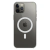 Apple İphone 12 Pro Max Kılıf Magneticsafe Şeffaf Silikon - Şeffaf