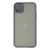 Apple İphone 12 Pro Max Kılıf Montreal Silikon Kapak - Gri
