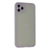 Apple İphone 12 Pro Max Kılıf Montreal Silikon Kapak - Mor