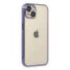 Apple İphone 13 Kılıf Razer Lensli Silikon - Mor