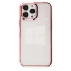 Apple İphone 13 Pro Kılıf Element Silikon - Pembe