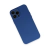 Apple İphone 13 Pro Max Kılıf Nano İçi Kadife Silikon - Lacivert