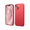 Apple İphone 14 Kılıf First Silikon - Kırmızı