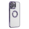 Apple İphone 14 Pro Max Kılıf Slot Silikon - Mor