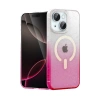 Apple İphone 14 Pummel Shiny Magsafe Kapak - Pembe
