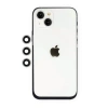 Apple İphone 14 Shine Kamera Lens - Gümüş