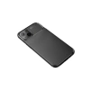 Apple İphone 15 Kılıf Auto Focus Karbon Kapak - Siyah