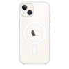 Apple İphone 15 Plus Kılıf Magneticsafe Şeffaf Silikon - Şeffaf