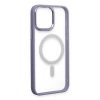 Apple İphone 15 Pro Kılıf Room Magneticsafe Silikon - Lila