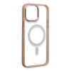 Apple İphone 15 Pro Kılıf Room Magneticsafe Silikon - Pudra