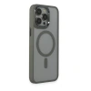 Apple İphone 15 Pro Max Kılıf Room Magneticsafe Silikon - Gri