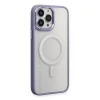 Apple İphone 15 Pro Max Kılıf Room Magneticsafe Silikon - Lila