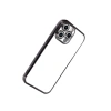 Apple İphone 15 Pro Max Razer Lensli Silikon - Siyah