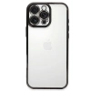Apple İphone 16 Pro Max Kılıf Razer Lensli Silikon - Siyah