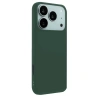 Apple İphone 17 Pro Nano İçi Kadife Silikon - Koyu Yeşil