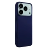 Apple İphone 17 Pro Nano İçi Kadife Silikon - Lacivert