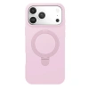 Apple İphone 17 Pro Regal Magsafe Standlı Kapak - Açık Pembe