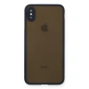 Apple İphone Xs Max Kılıf Montreal Silikon Kapak - Lacivert