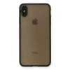 Apple İphone Xs Max Kılıf Montreal Silikon Kapak - Siyah