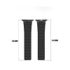 Apple Watch 45mm Carbon Steel Kordon (saat Değildir) - Siyah