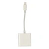 Apr22 Iphone Otg 2in1 - Beyaz